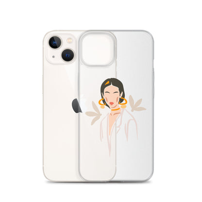 Bohemian Chic Woman iPhone Case