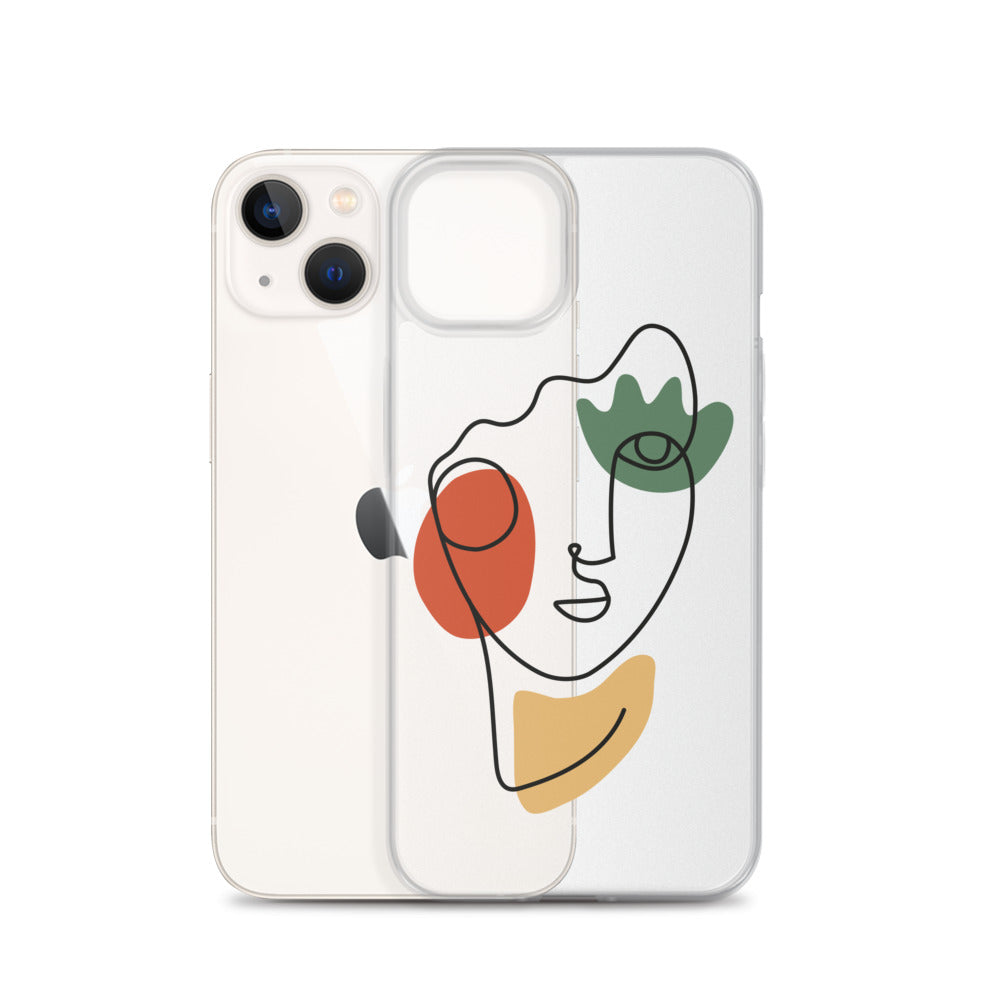 Picasso Line Art iPhone Case