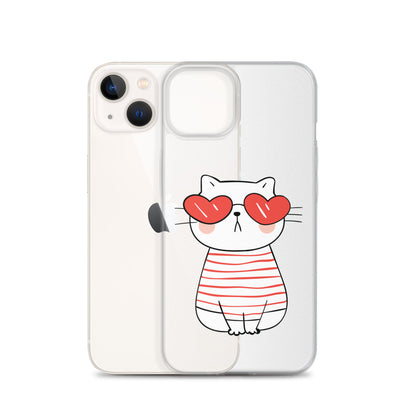 Love Cute Cat iPhone Case