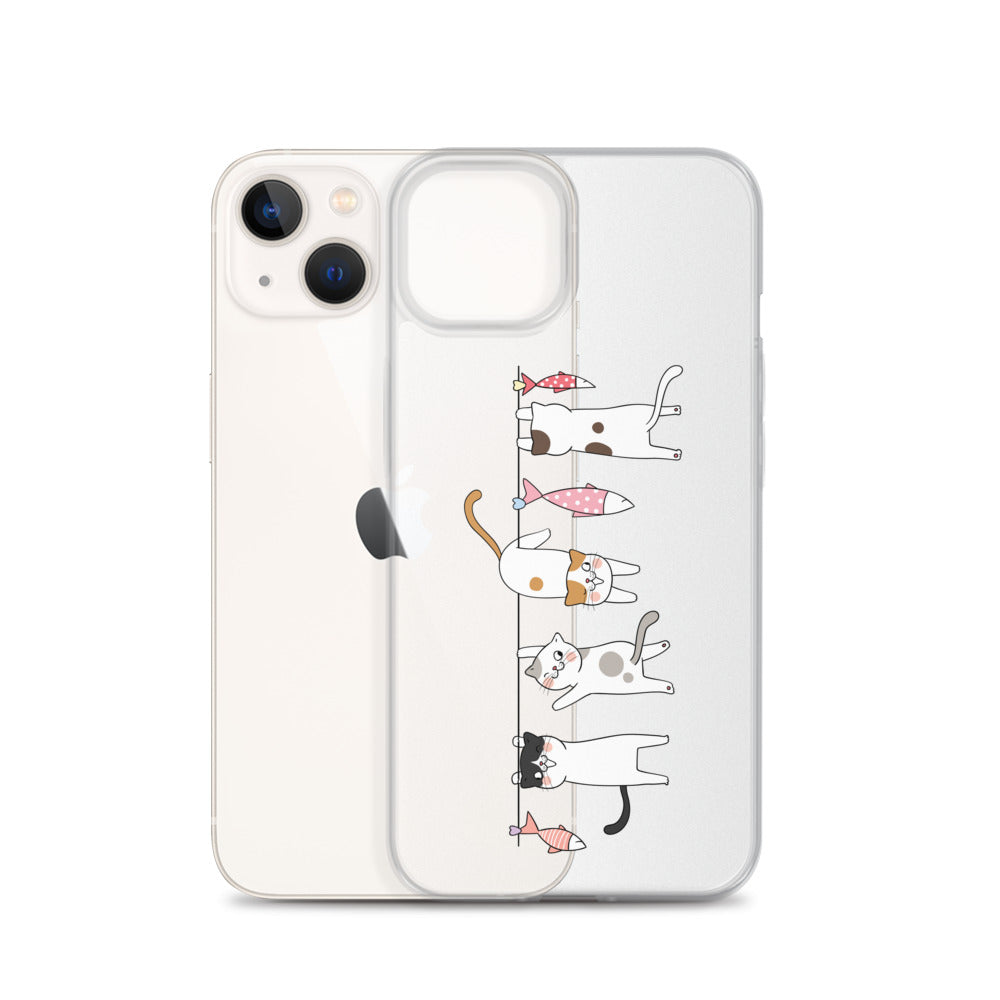 Super Cute Cats iPhone Case