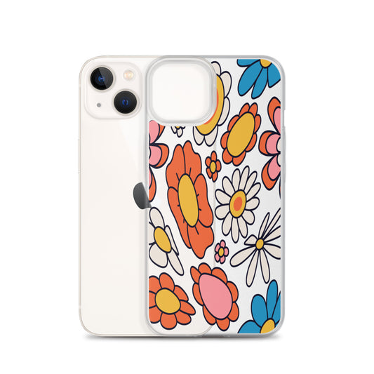 Psychodelic Floral iPhone Case