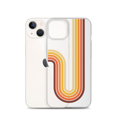 Retro 70s Geometric iPhone Case