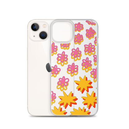 Retro Floral 70s iPhone Case