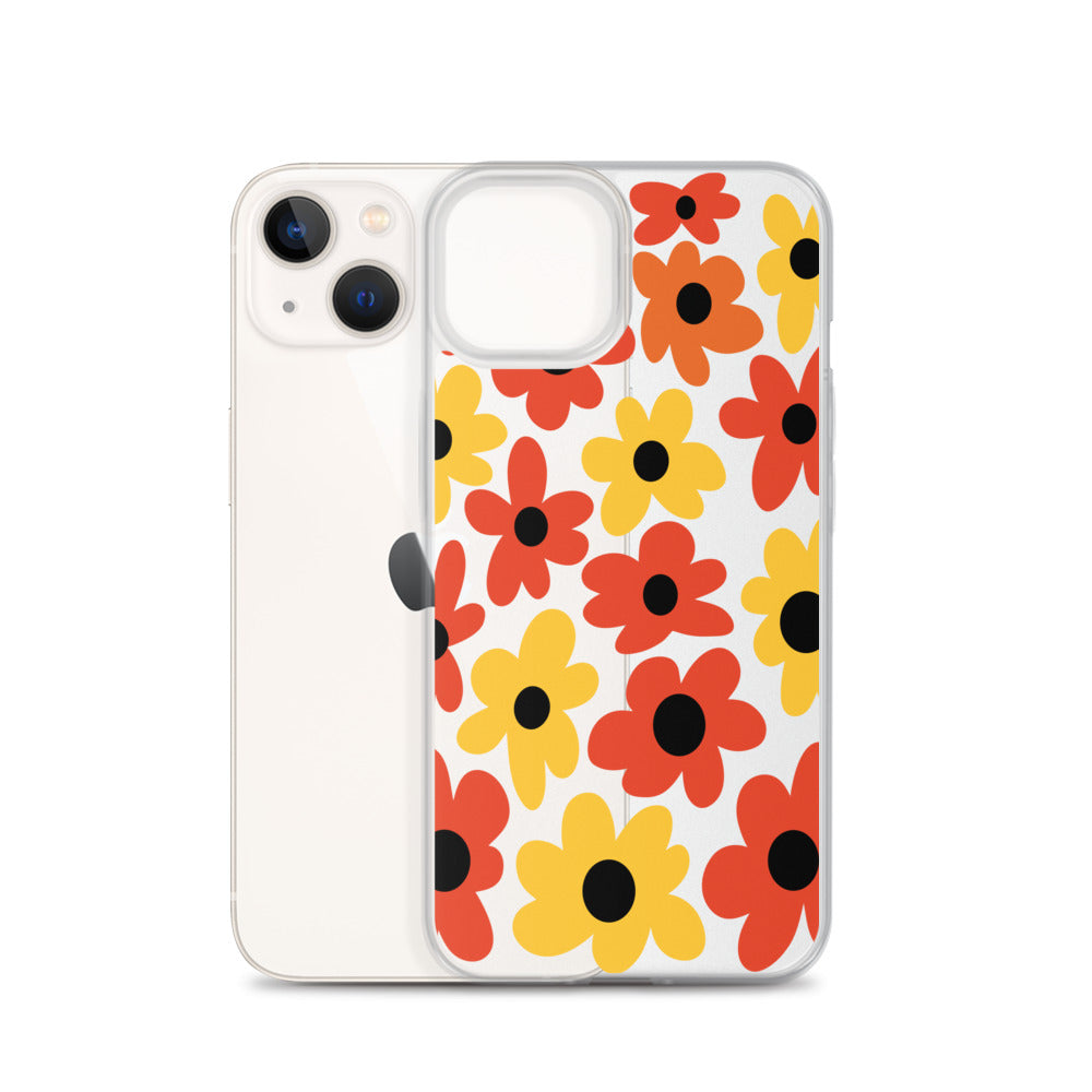 60s Flowers iPhone Case