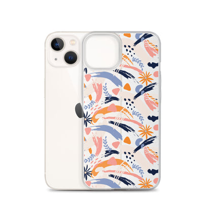 Mid Century Abstract iPhone Case