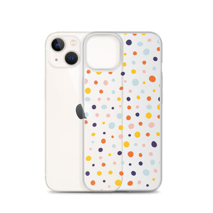 Colorful Dots Abstract iPhone Case