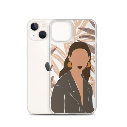 Fashion Woman Clear iPhone Case