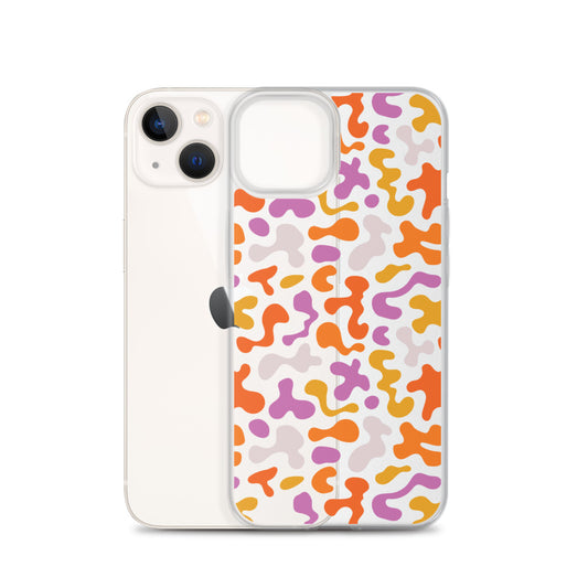 Modern Abstract iPhone Clear Case - HypeSheriff