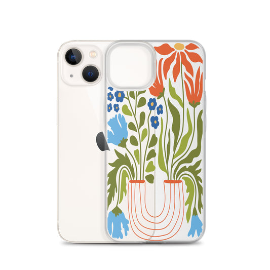 Unique Floral Design iPhone Case