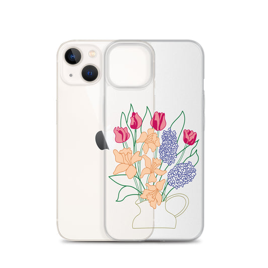 Vintage Flower Bouquet iPhone Case