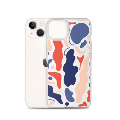 Abstract Shapes Modern iPhone Case