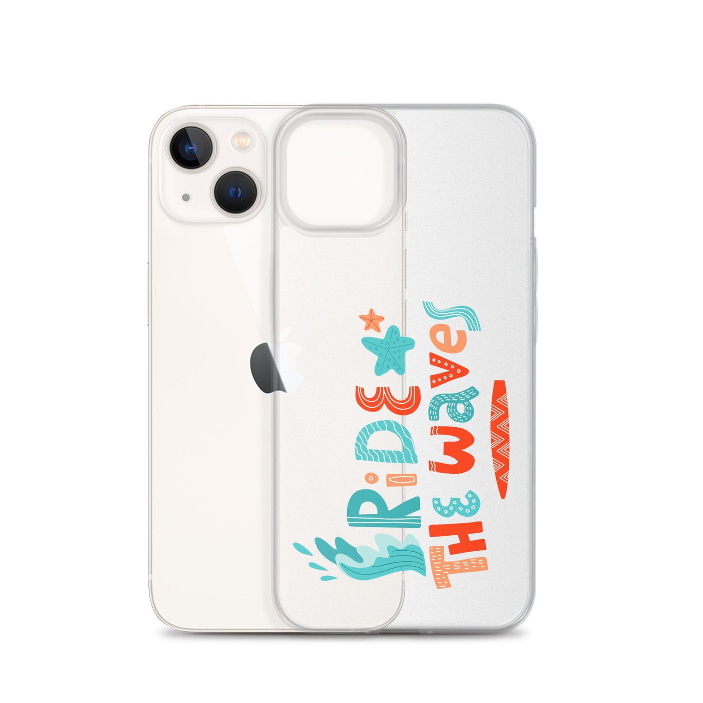 Ride The Waves Colorful Summer iPhone Case