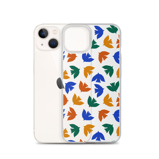 Boho Birds Pattern iPhone Case
