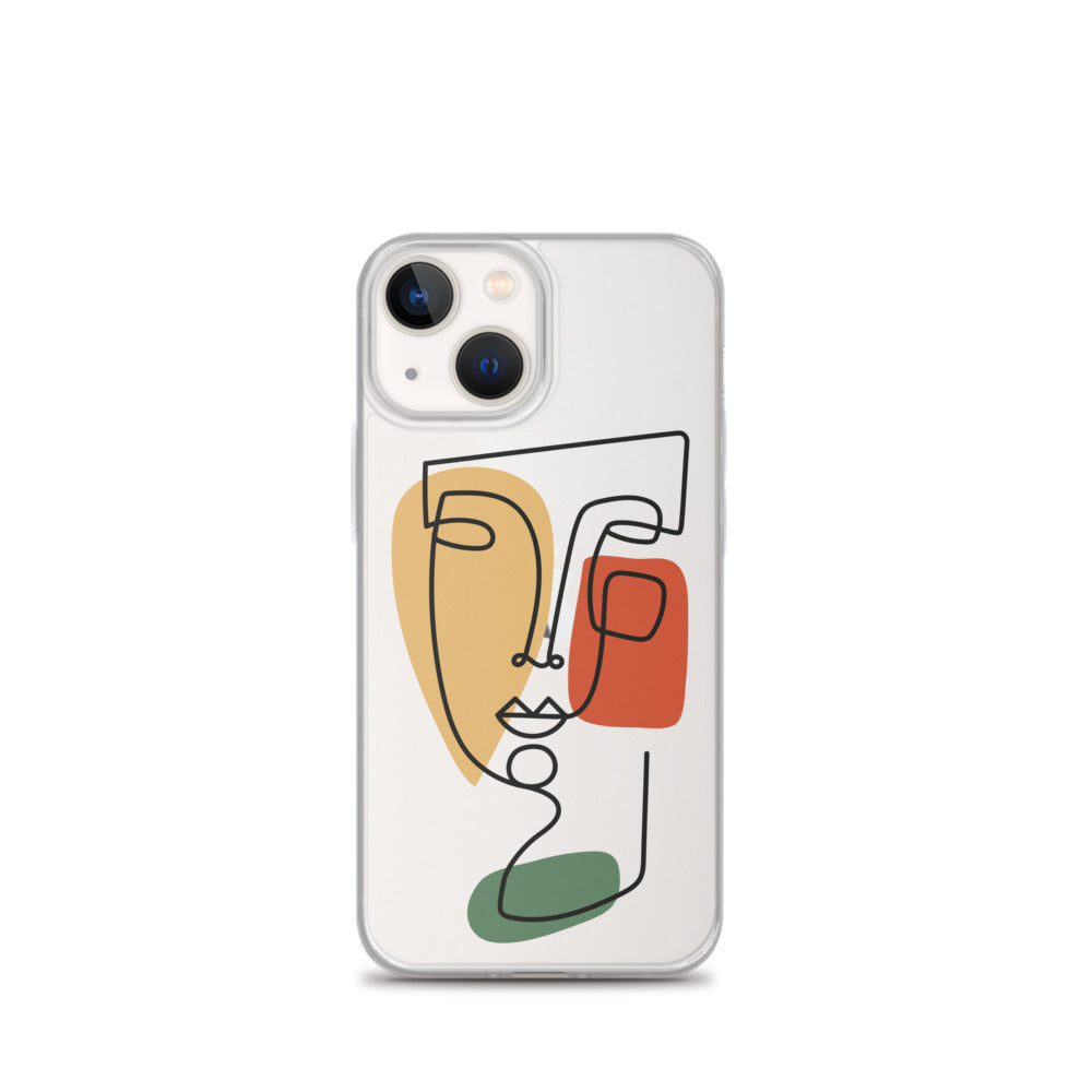 Line Art Picasso Artwork iPhone Case