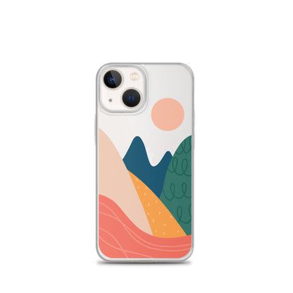 Colorful Travel Lovers iPhone Case