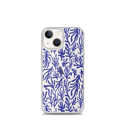 Blue Botanical iPhone Case