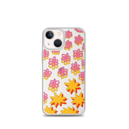 Retro Floral 70s iPhone Case