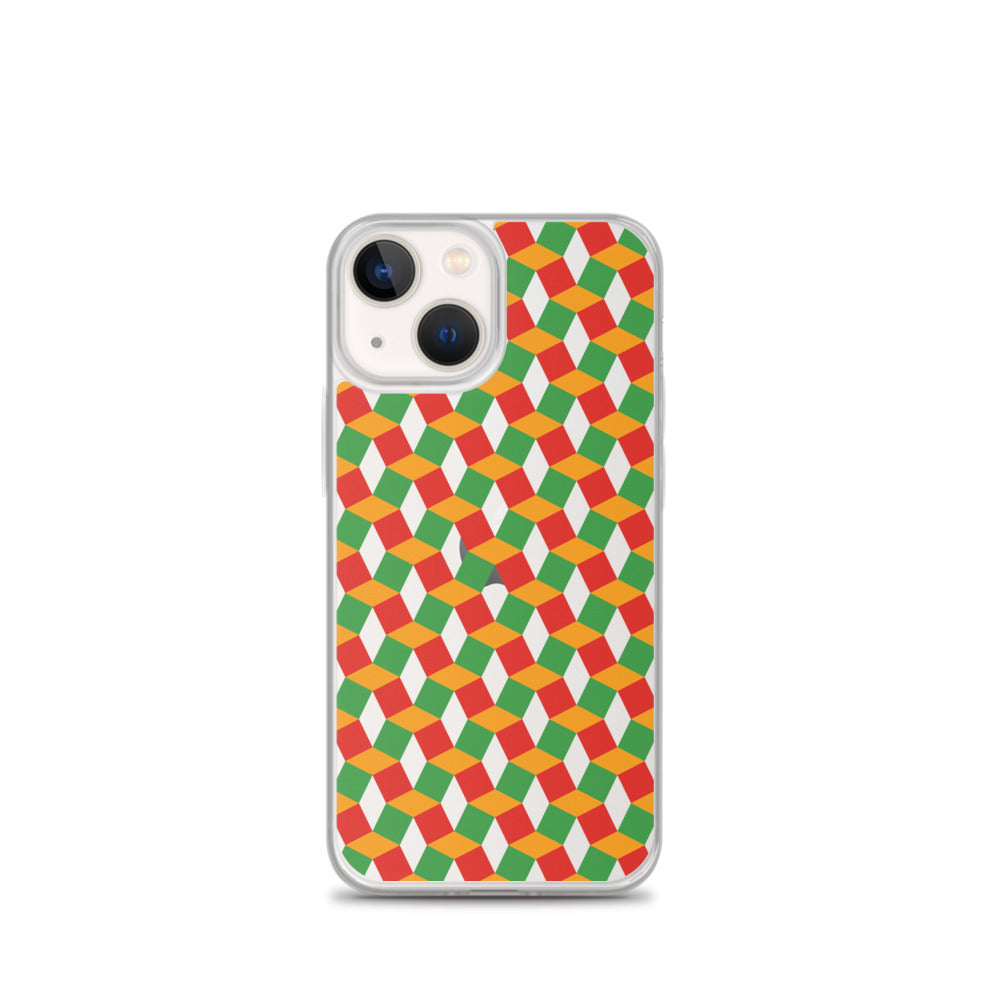 Geometric Reggae iPhone Case