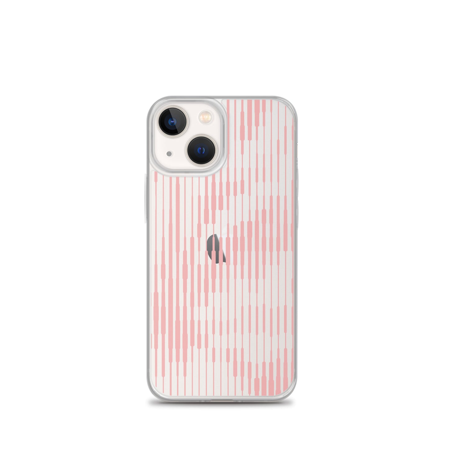 Baby Pink Line Art iPhone Case