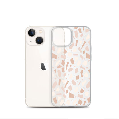 Beige Natural Terrazzo iPhone Case