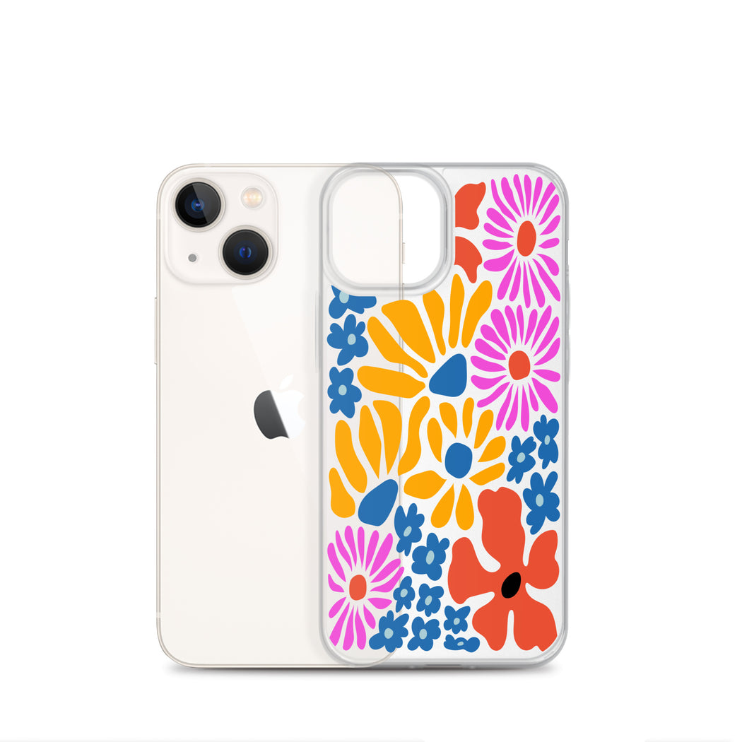 Colorful Flower Garden iPhone Case