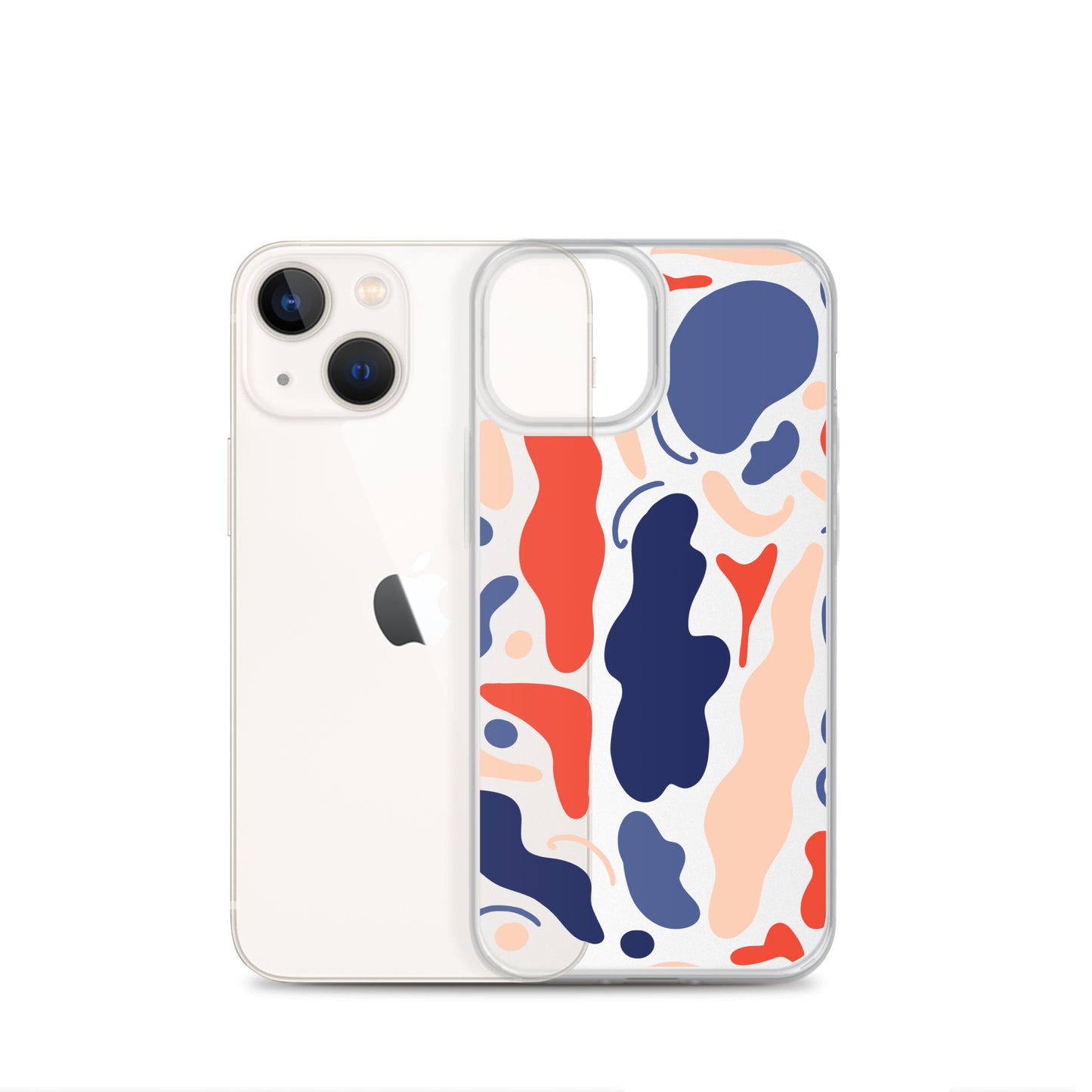 Abstract Shapes Modern iPhone Case
