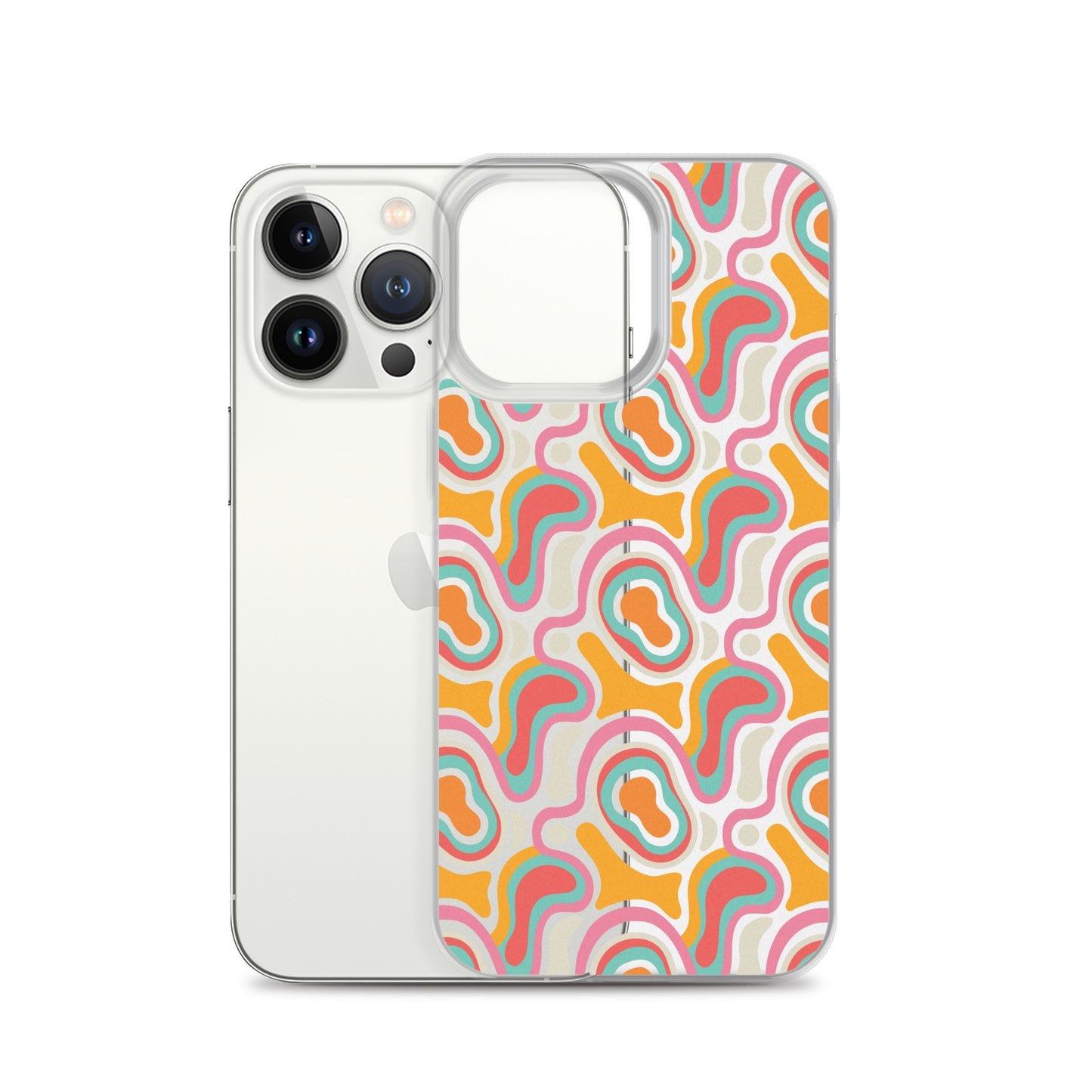 Colorful Modern Abstract Art iPhone Case