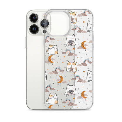 Cute Cats Pattern For Cat Lover iPhone Case