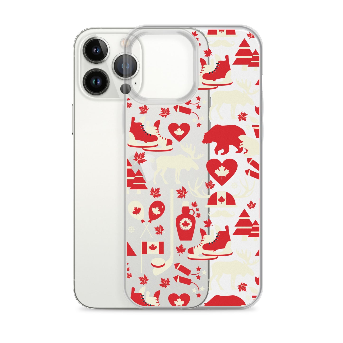 Canada Travel Clear iPhone Case