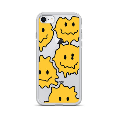 Smiling Faces - Trippy iPhone Case