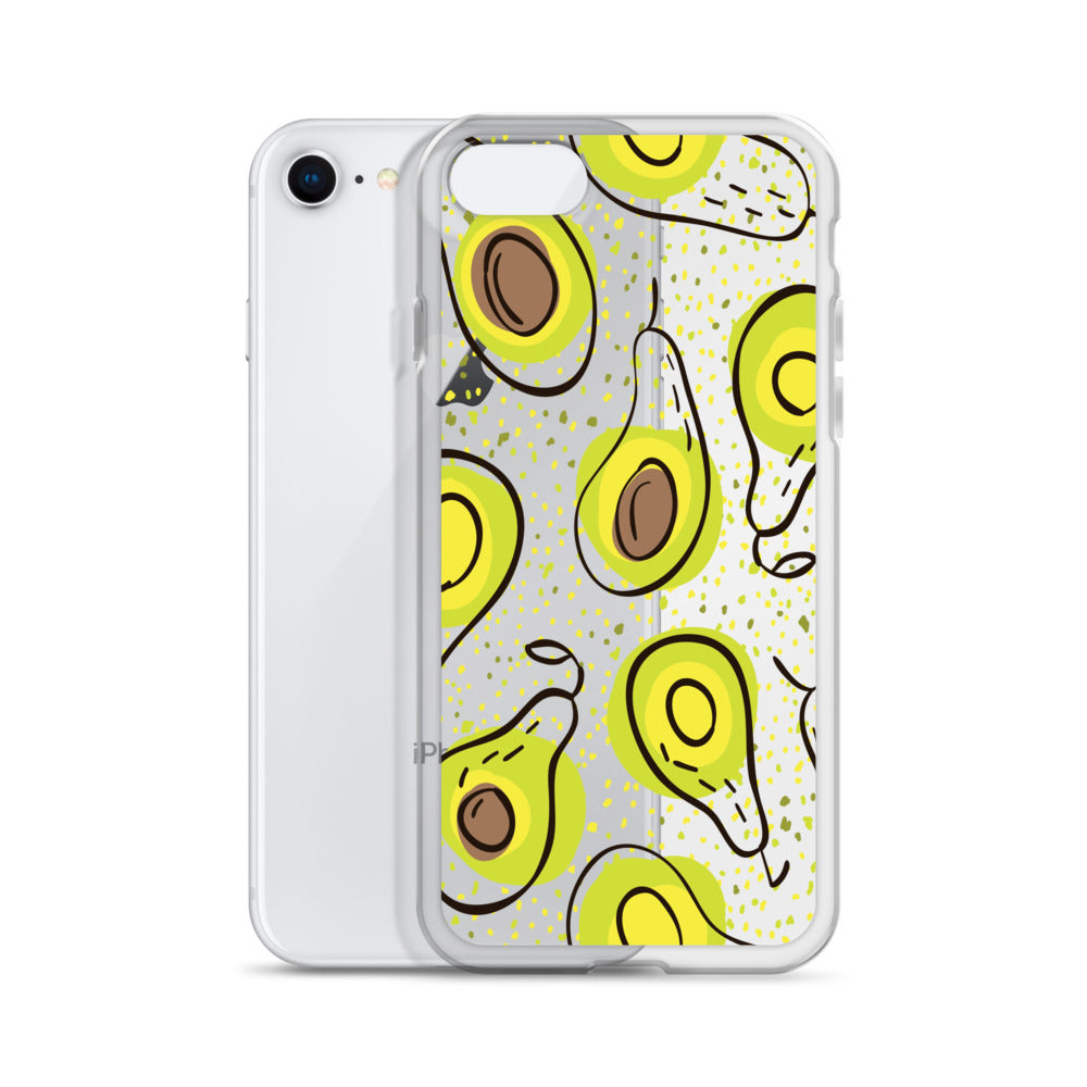 Avocado Green Vege iPhone Case