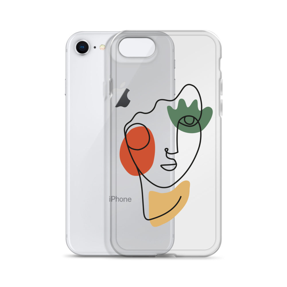 Picasso Line Art iPhone Case