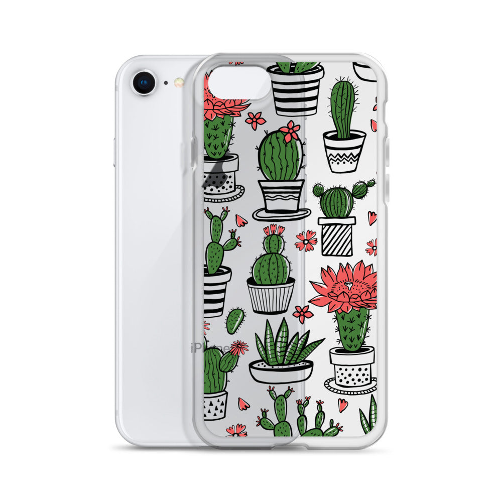 Plant Lady Clear iPhone Case