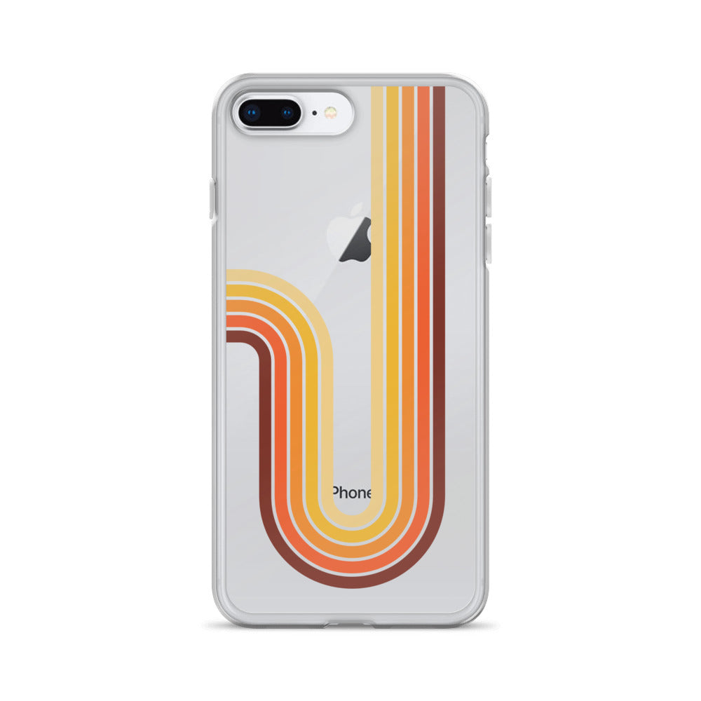 Retro 70s Geometric iPhone Case