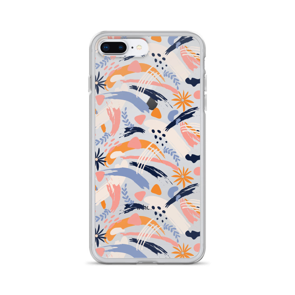 Mid Century Abstract iPhone Case