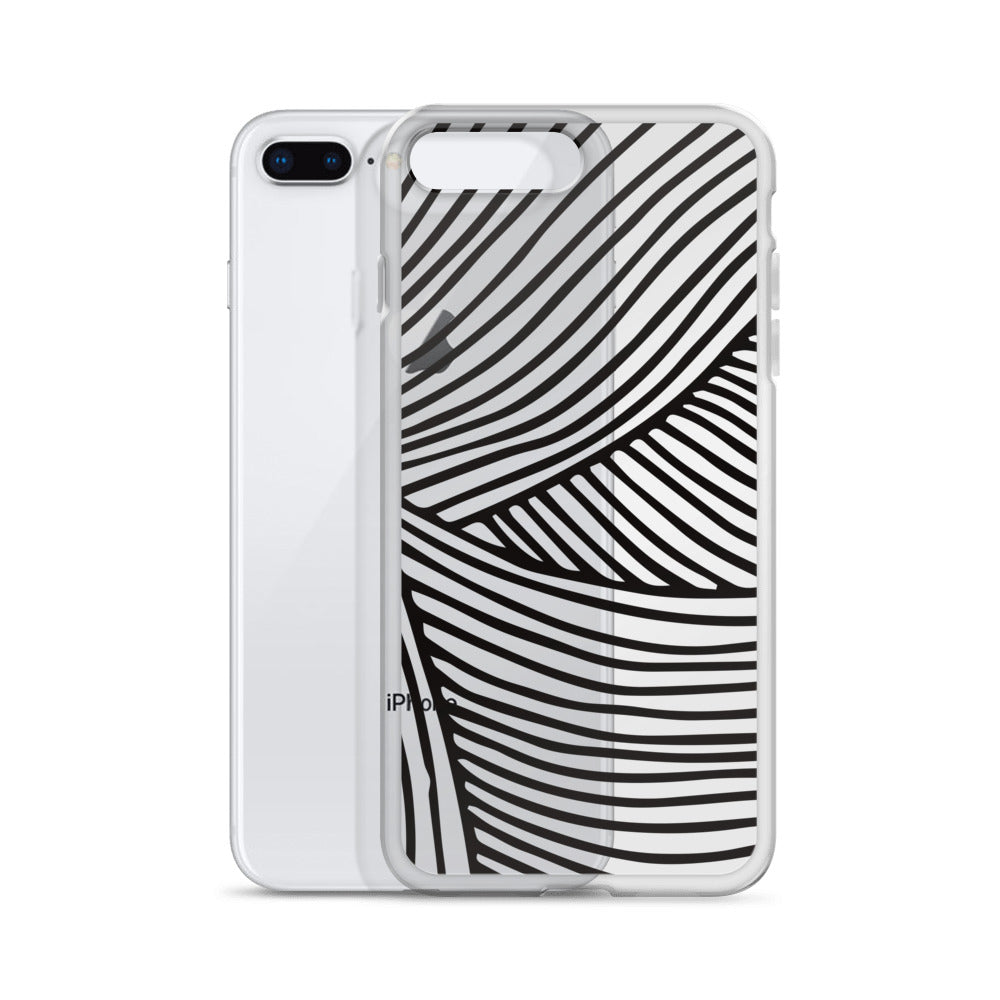 Geometric Line Art iPhone Case