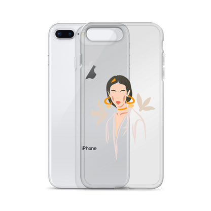 Bohemian Chic Woman iPhone Case