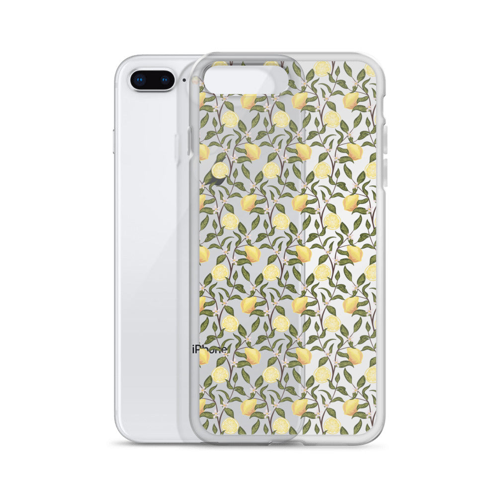 Green Botanical Morris iPhone Case