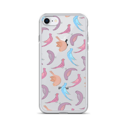 Nature Birds Clear iPhone Case