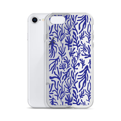 Blue Botanical iPhone Case