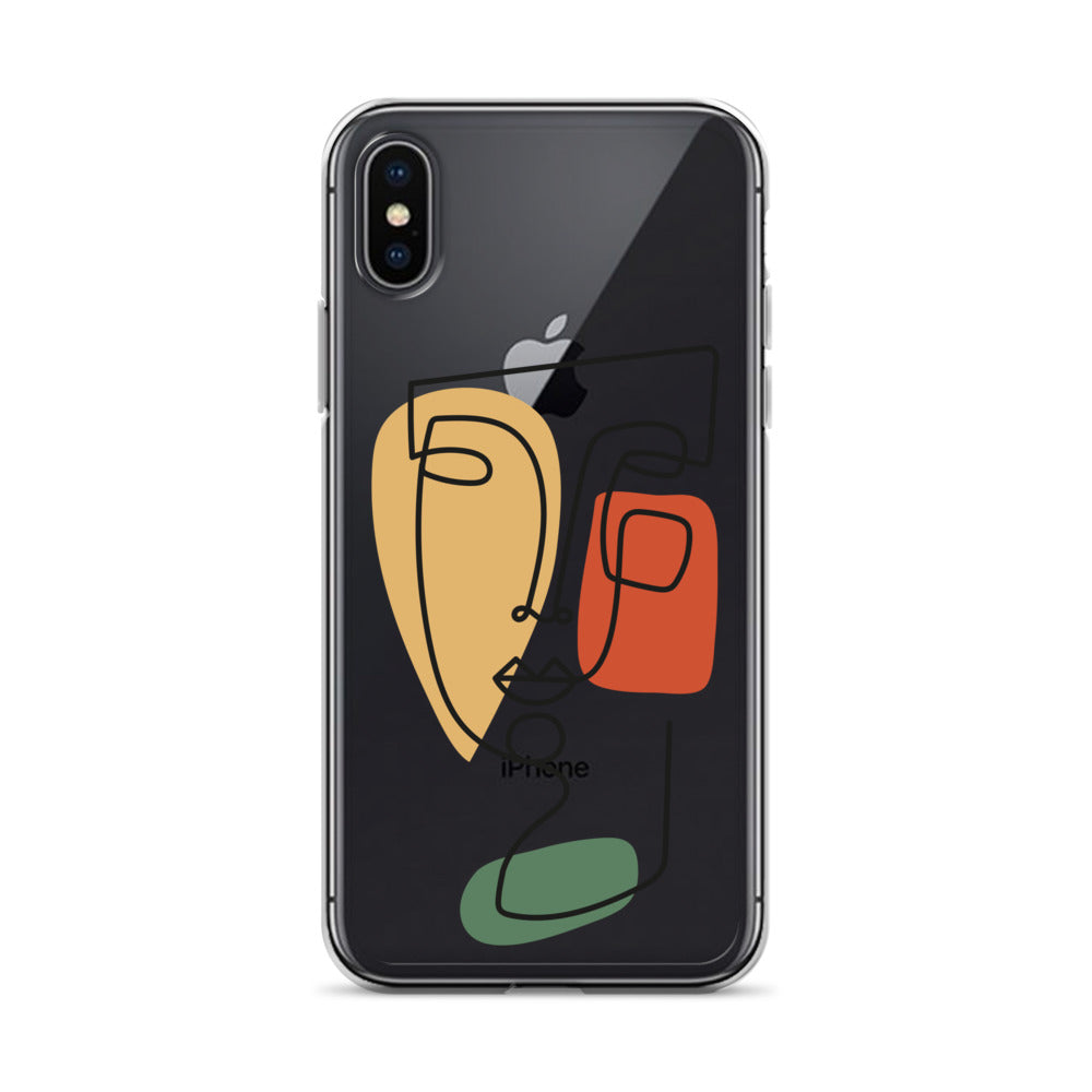 Line Art Picasso Artwork iPhone Case