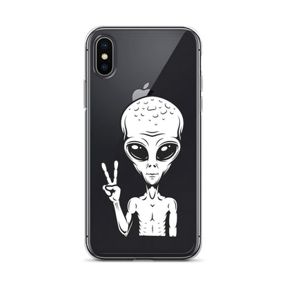 Funny Alien iPhone Case