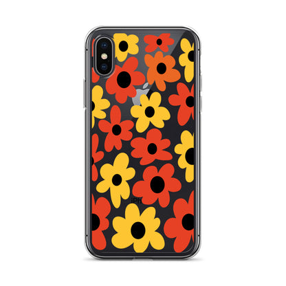 60s Flowers iPhone Case