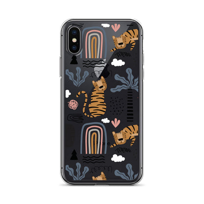 Cute Boho Cheetah iPhone Case
