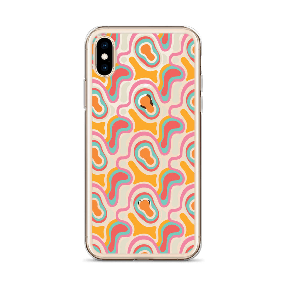 Colorful Modern Abstract Art iPhone Case