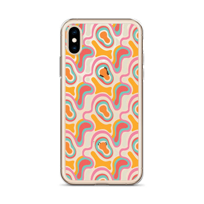 Colorful Modern Abstract Art iPhone Case