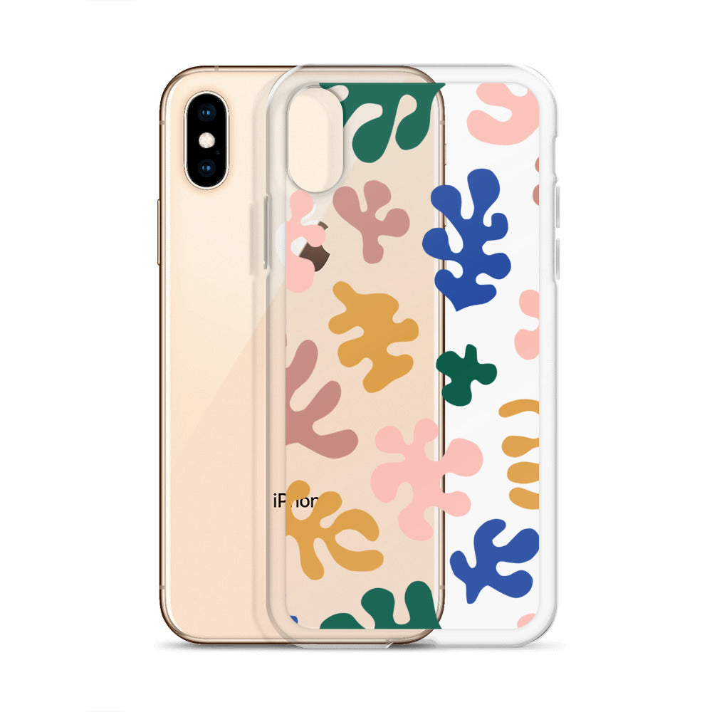 Colorful Cut Outs iPhone Case