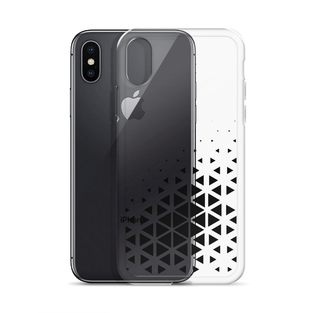 Geometric Black iPhone Case