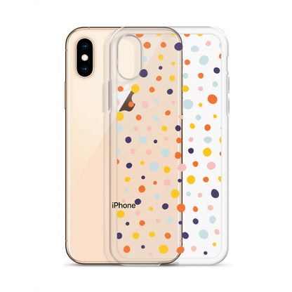 Colorful Dots Abstract iPhone Case