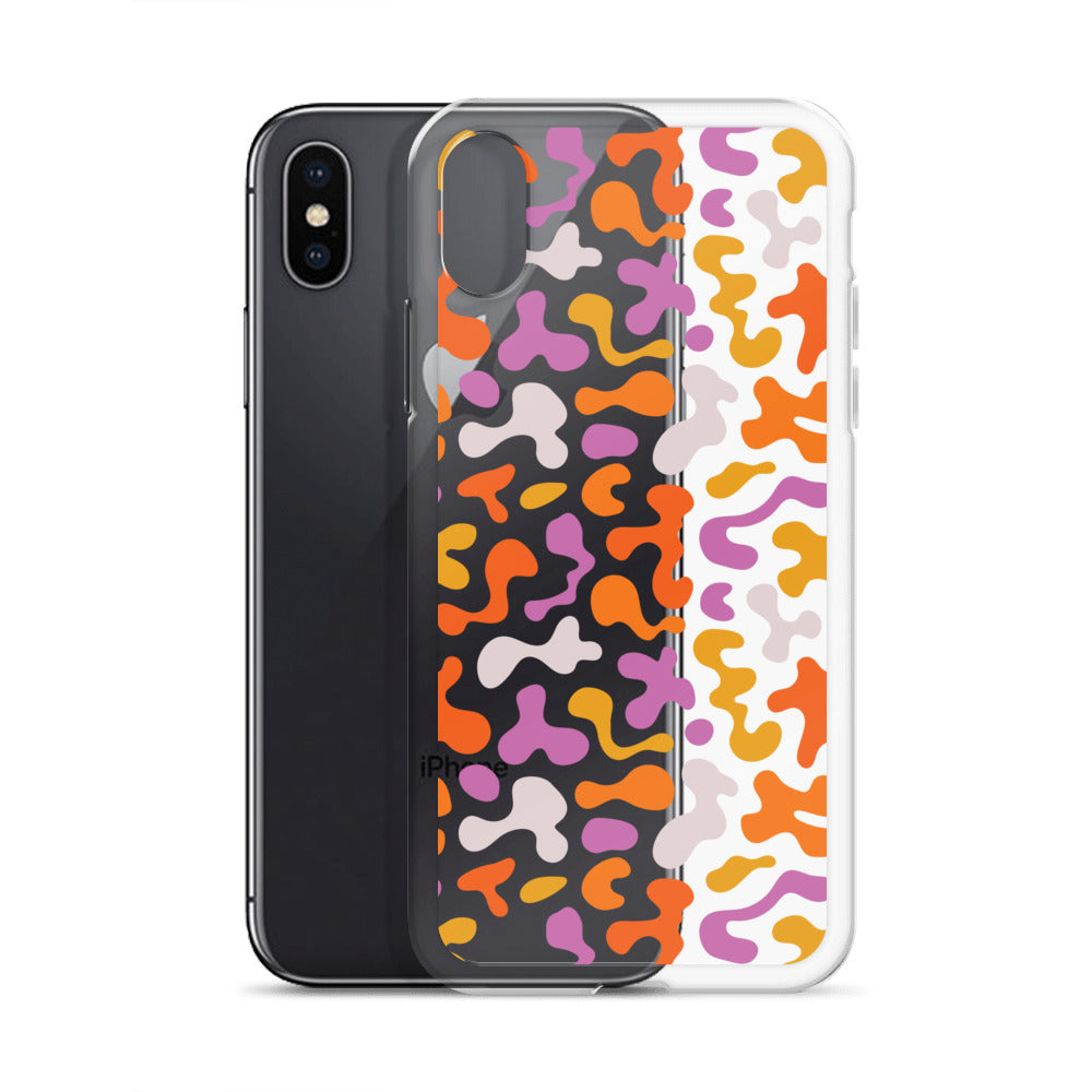 Modern Abstract iPhone Clear Case - HypeSheriff